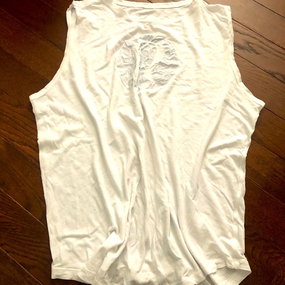 lululemon athletica White Tank Top